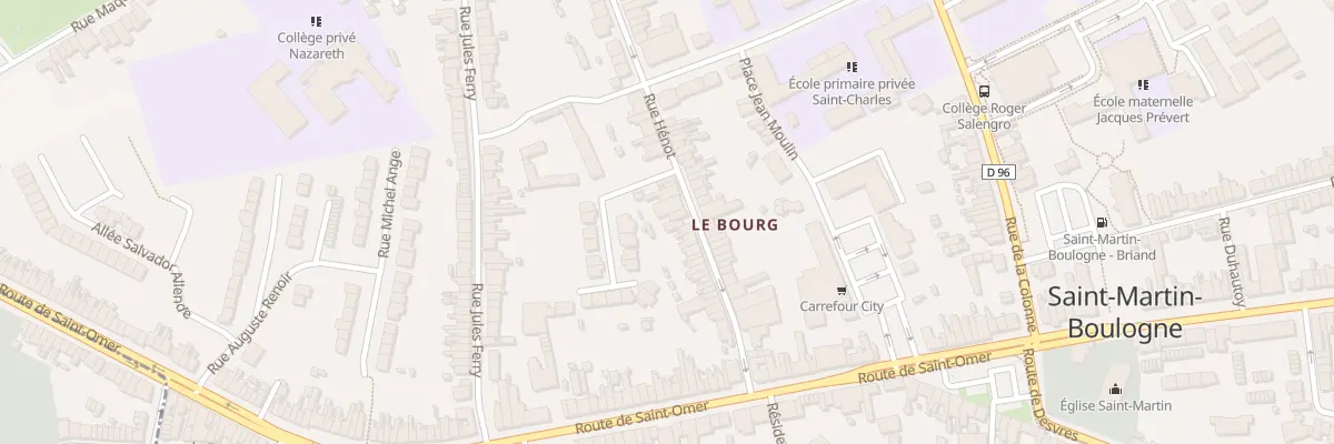 Plan du 41 Rue Henot à Saint-Martin-Boulogne