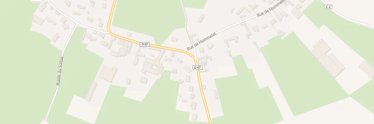 Plan du 2 Rue du Vert Bocage à Bouillancourt-en-Séry