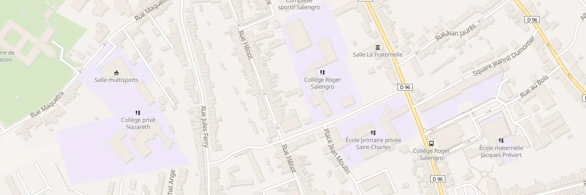 Plan du 98 Rue Henot à Saint-Martin-Boulogne