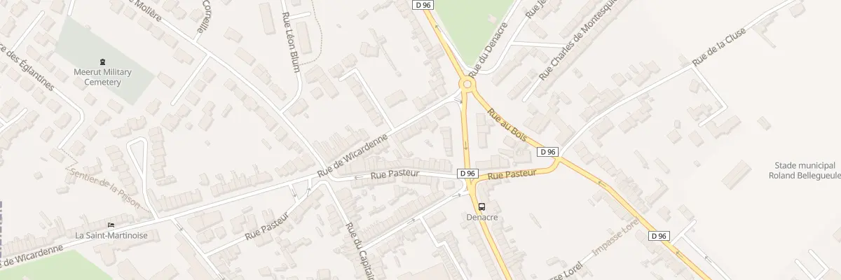 Plan du 74 Rue de Wicardenne à Saint-Martin-Boulogne