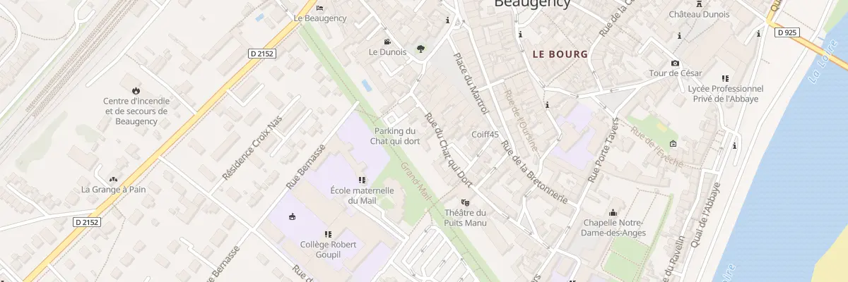 Plan du 11 Rue du Chat Qui Dort à Beaugency