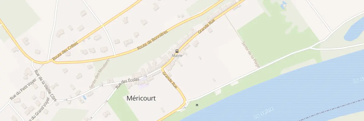 Plan du 18 Gr Grande Rue à Méricourt