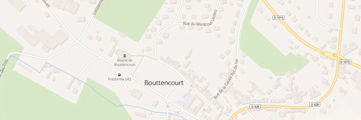 Plan du 27 Rue de la Mairie à Bouttencourt