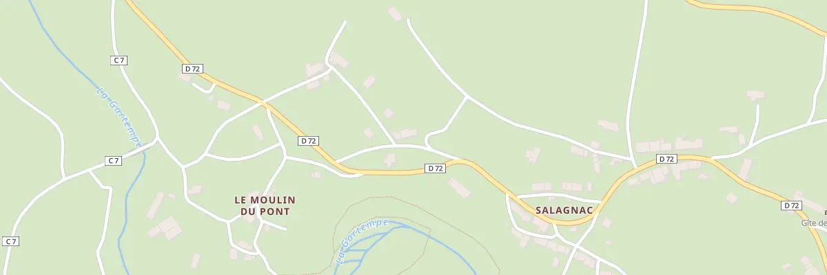 Plan du 42 Salagnac au Grand-Bourg