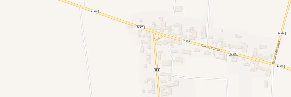 Plan du 39 Rue de la Mairie à Tournoisis
