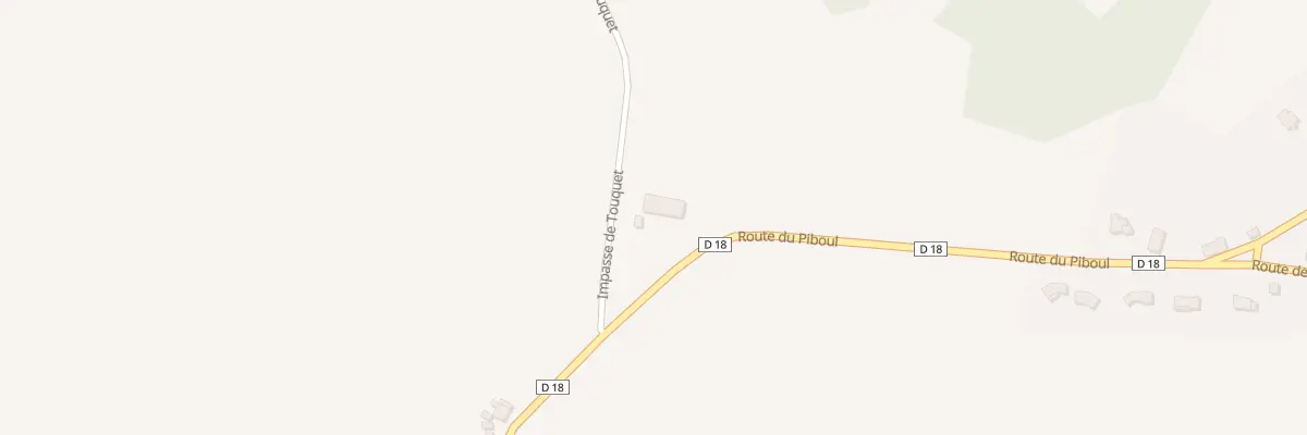 Plan du 709 Rte du Piboul à Roquemaure