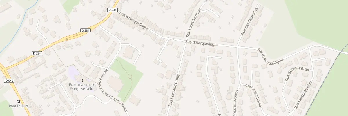 Plan du 44 Rue d’Herquelingue à Saint-Léonard