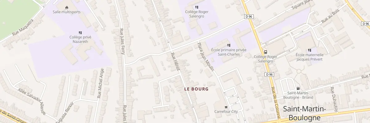 Plan du 70 Rue Henot à Saint-Martin-Boulogne