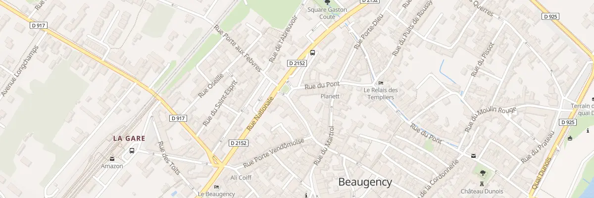 Plan du 20 Rue des Trois Marchands à Beaugency