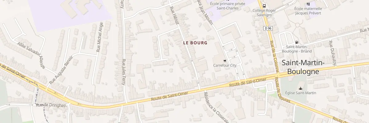 Plan du 17 Rue Henot à Saint-Martin-Boulogne