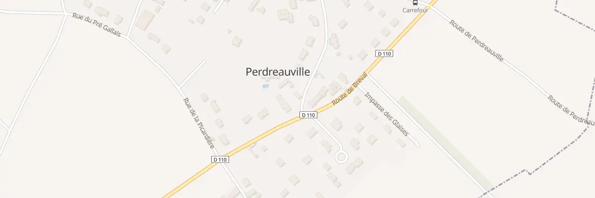 Plan du 14B Rue des Graviers à Perdreauville