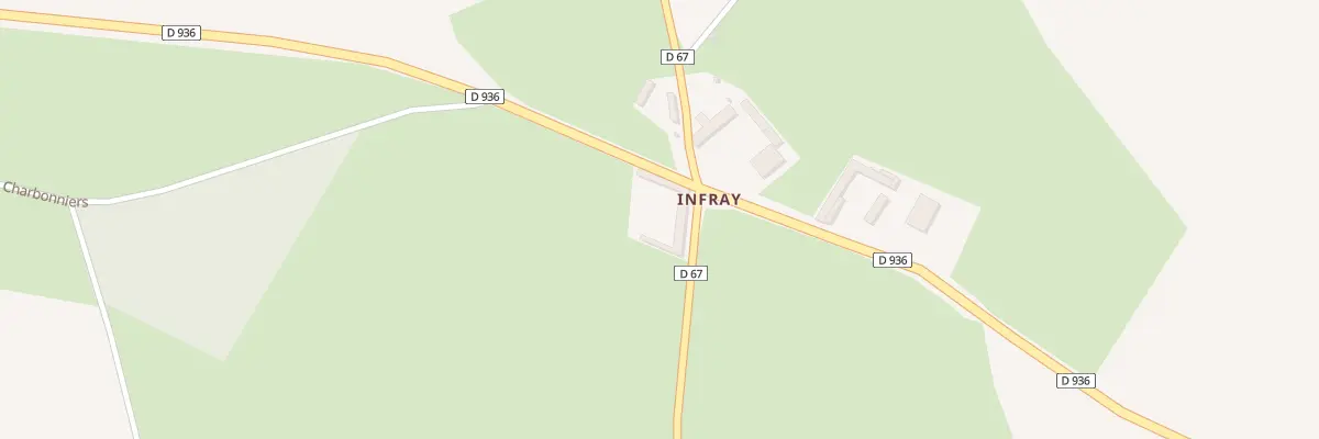 Plan du 1 Infray à Frettemeule