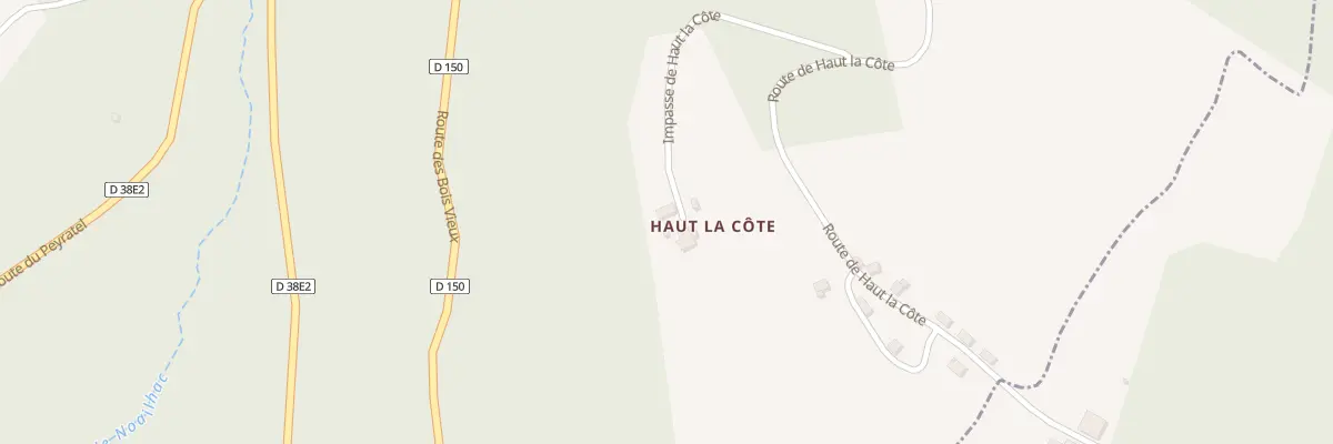 Plan du 5115 Le Haut de la Cote à Noailhac