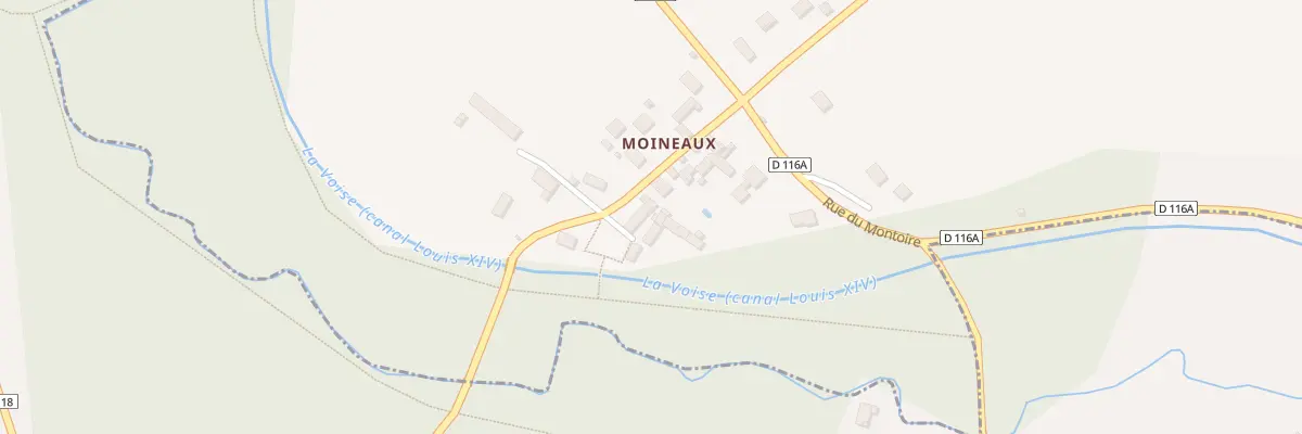 Plan du 15 Rue du Hameau de Moineaux à Gas