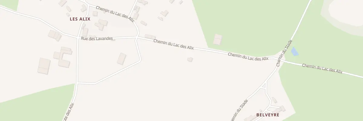 Plan du 5444 Laborderie à Rocamadour