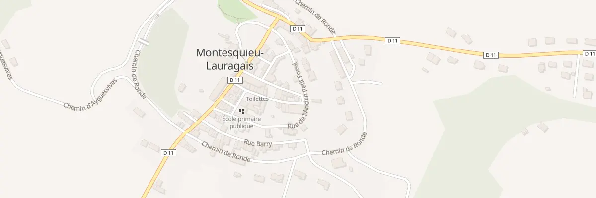 Plan du 9129 Rue des Plumassières à Montesquieu-Lauragais