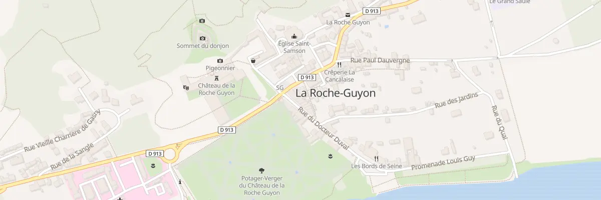 Plan du 3 Rue du Docteur Duval à La Roche-Guyon
