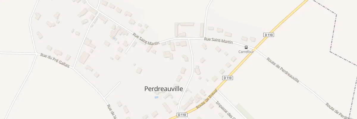 Plan du 4 Rue des Graviers à Perdreauville