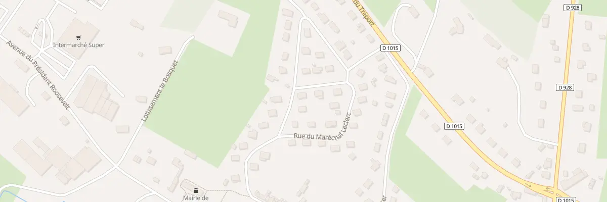 Plan du 9 Rue du Général de Gaulle à Bouttencourt