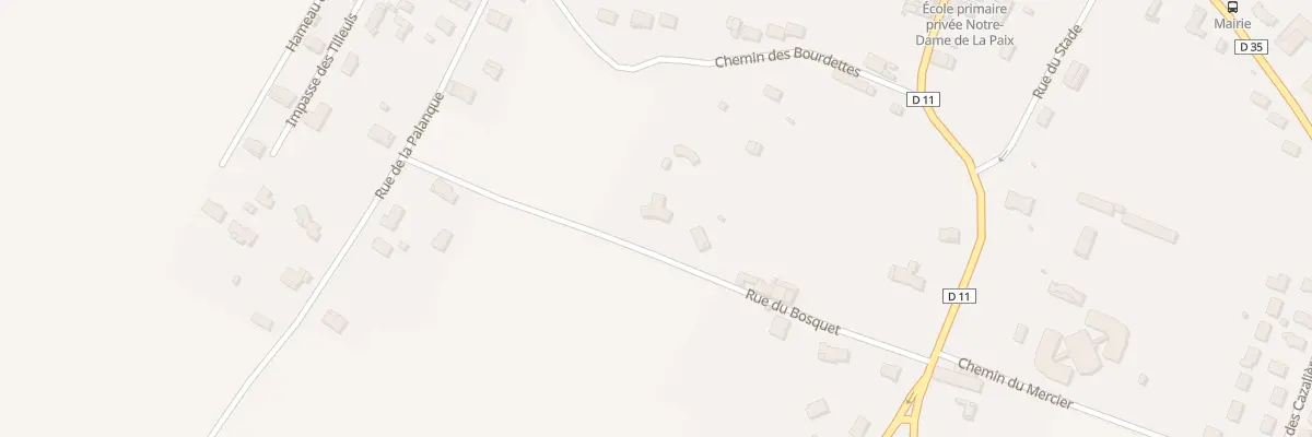Plan du 15 Rue du Bosquet à Calmont