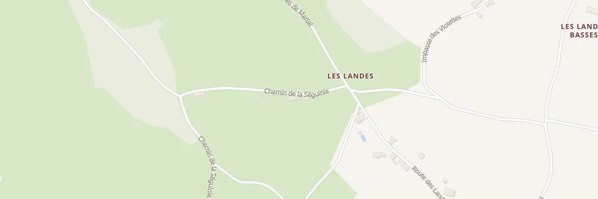 Plan du 81 Che de la Séguinie à Martel