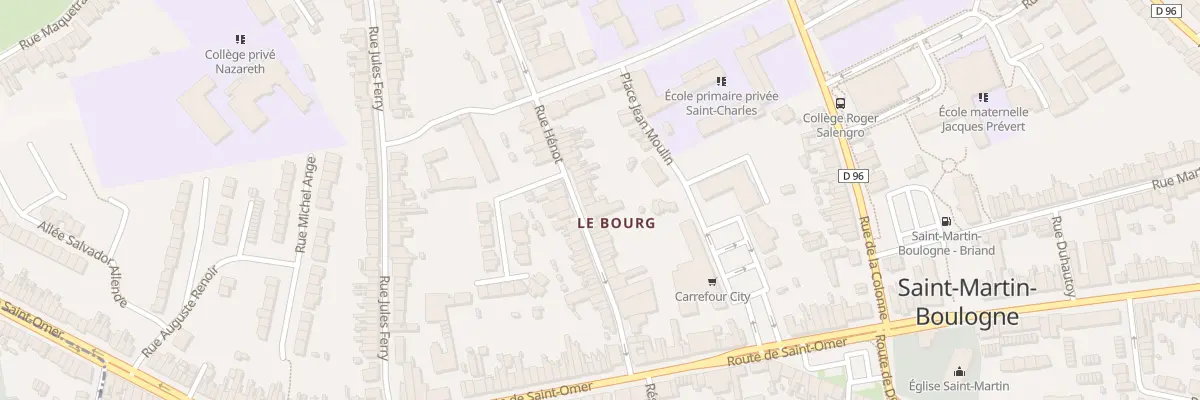 Plan du 48 Rue Henot à Saint-Martin-Boulogne