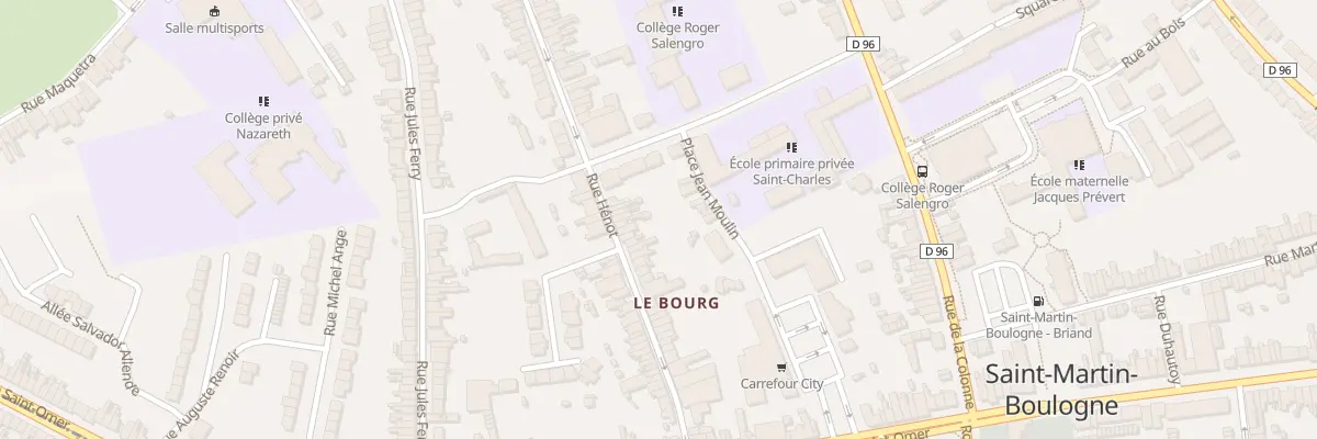 Plan du 62 Rue Henot à Saint-Martin-Boulogne