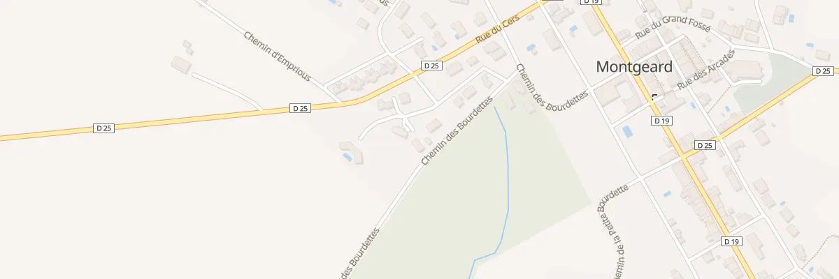 Plan du 5 Pl de la Petite Bastide à Montgeard