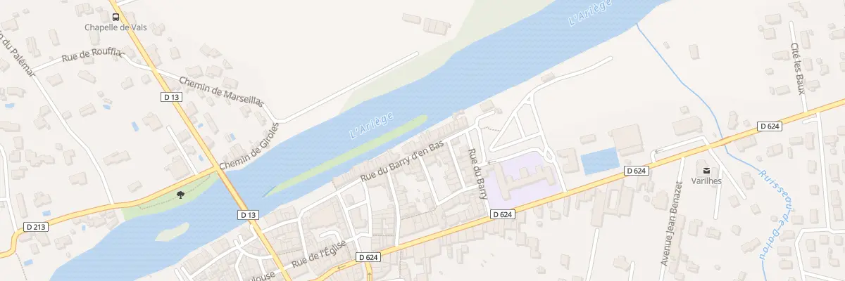 Plan du 27 Rue du Barry d’En Bas à Varilhes