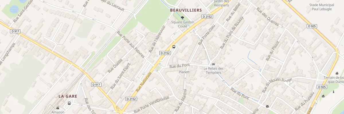 Plan du 6 Rue Saint-calais à Beaugency