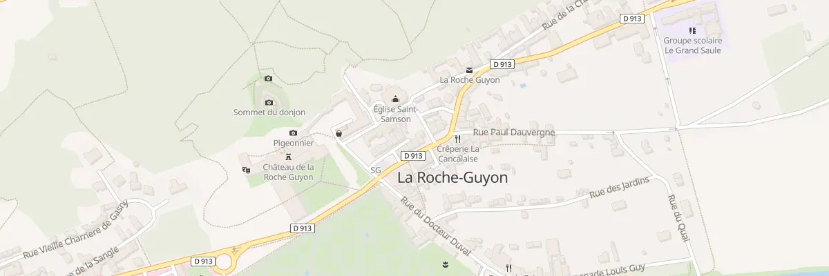 Plan du 5 Rue du Général Leclerc à La Roche-Guyon