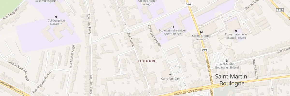Plan du 54 Rue Henot à Saint-Martin-Boulogne