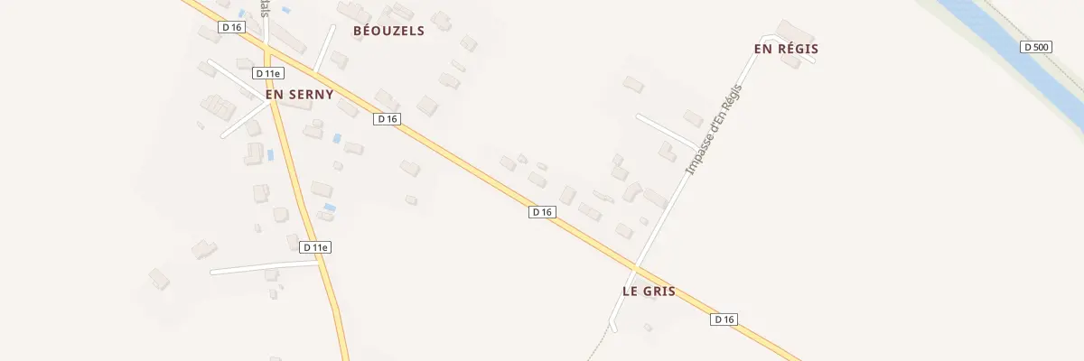 Plan du 25 Rte Départementale 16 à Montesquieu-Lauragais