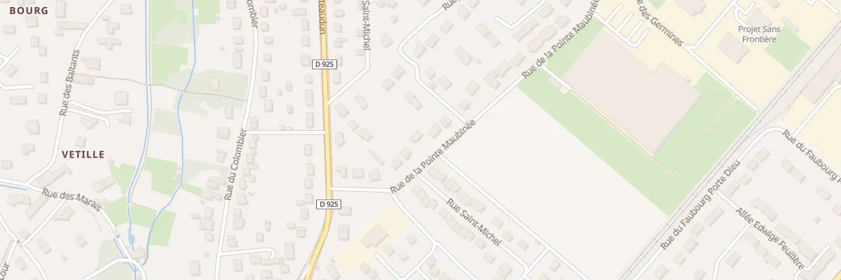Plan du 9B Rue de la Pointe Maubinée à Beaugency