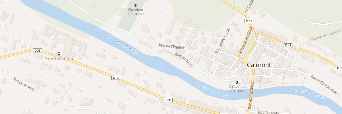 Plan du 4 Rue du Barry à Calmont