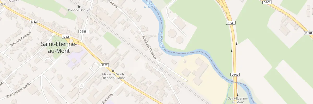 Plan du 25 Rue Paul Doumer à Saint-Étienne-au-Mont