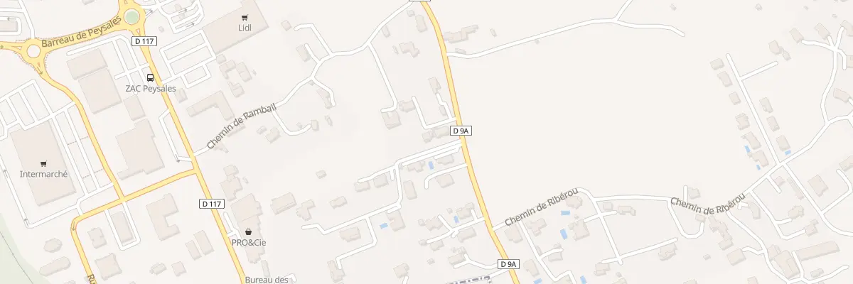 Plan du 31B Av de Roquefixade à Foix