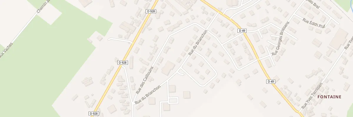 Plan du 16 Rue du Brianchon à Blangy-sur-Bresle