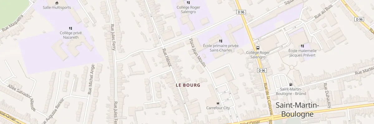Plan du 60 Rue Henot à Saint-Martin-Boulogne