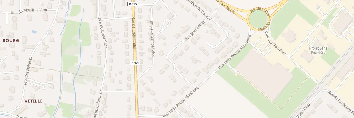Plan du 6 Rue Jean Voisin à Beaugency