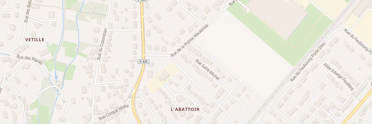 Plan du 43 Rue de Saint Michel à Beaugency