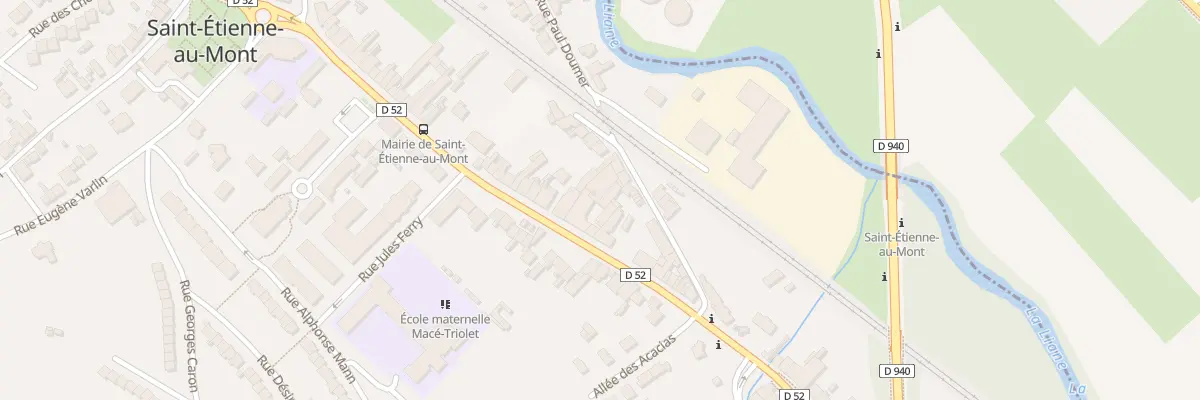 Plan du 32 Rue Paul Doumer à Saint-Étienne-au-Mont