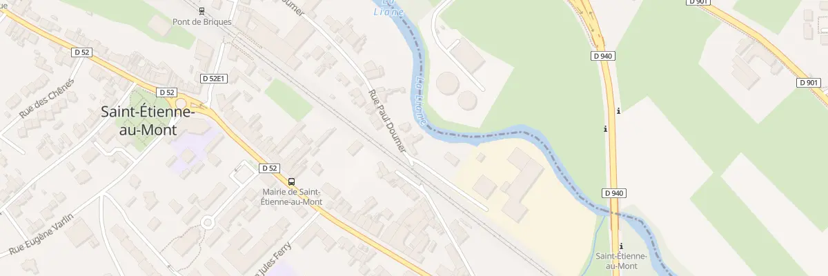 Plan du 25B Rue Paul Doumer à Saint-Étienne-au-Mont