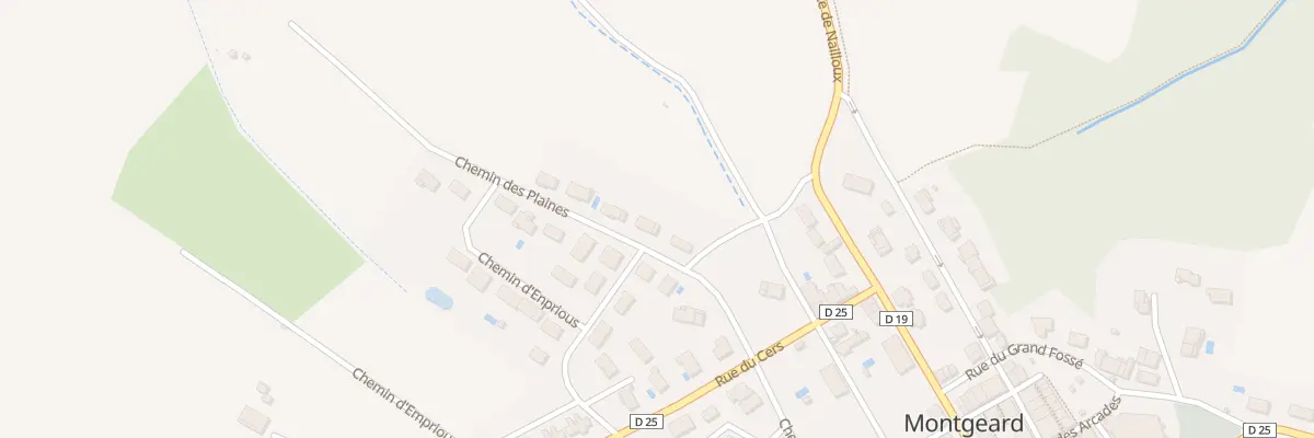 Plan du 9002 Rouqua à Montgeard