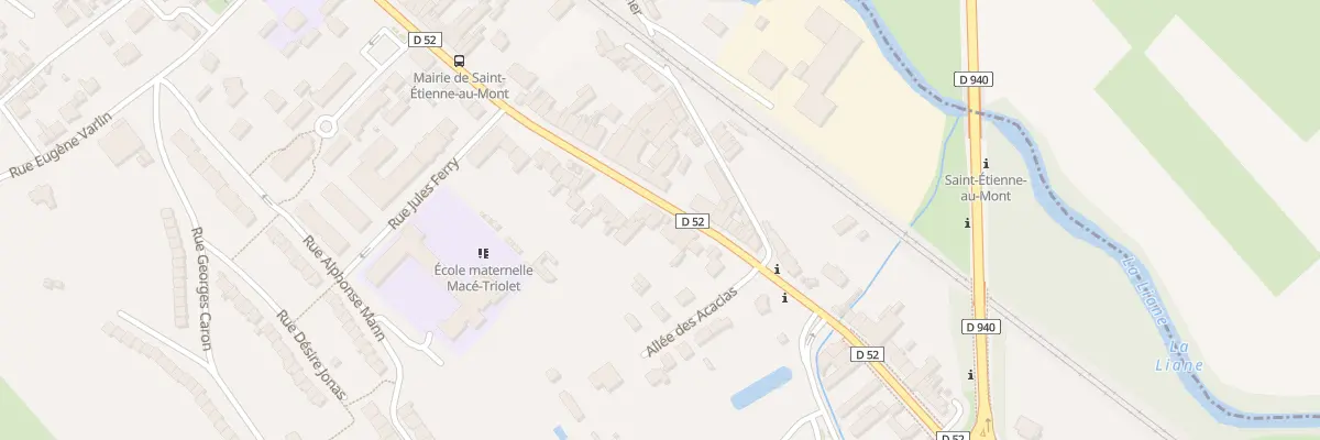 Plan du 48 Rue du Doc Brousse à Saint-Étienne-au-Mont