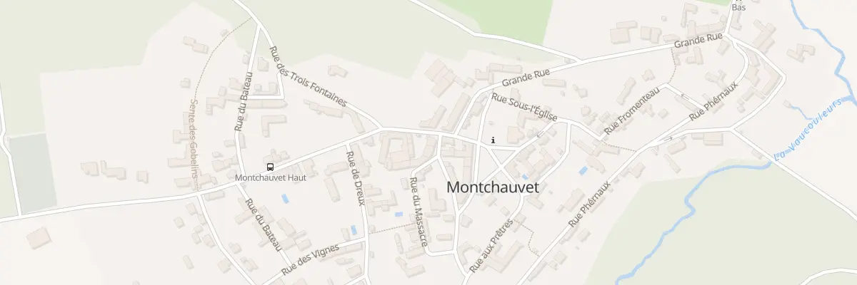Plan du 8 Gr Grande Rue à Montchauvet