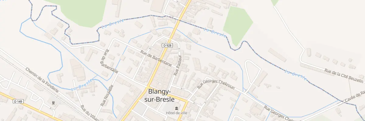 Plan du 7 Rue Pasteur à Blangy-sur-Bresle