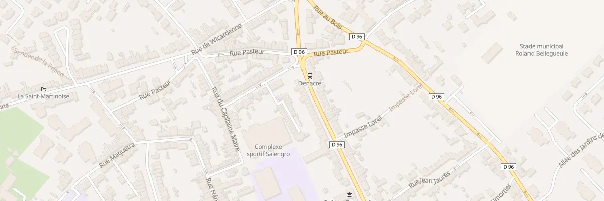 Plan du 135 Rue de la Colonne à Saint-Martin-Boulogne