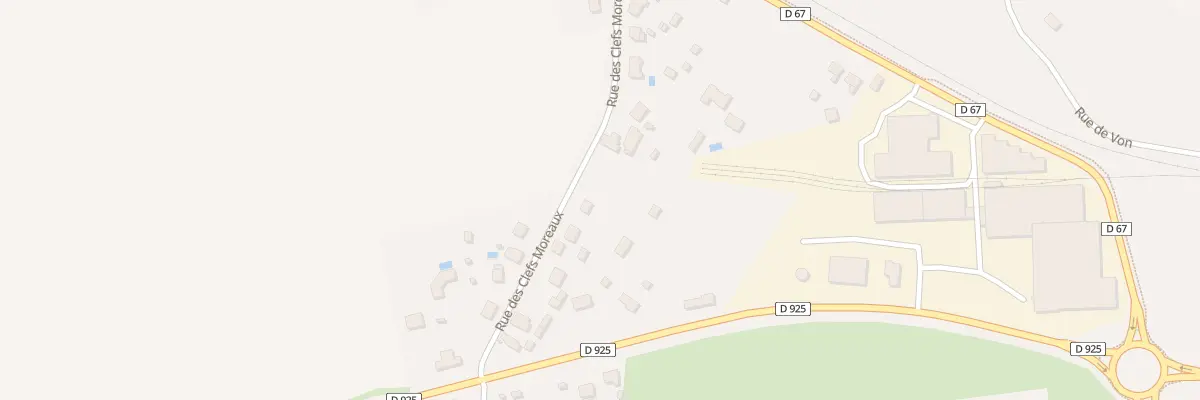 Plan du 33 Rue des Clefs Moreaux à Saint-Maur