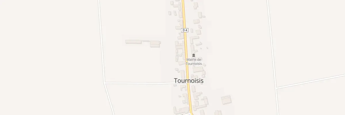 Plan du 95 Rue de la Mairie à Tournoisis
